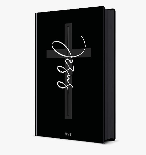 Bíblia Sagrada Jesus Preta - Nvt