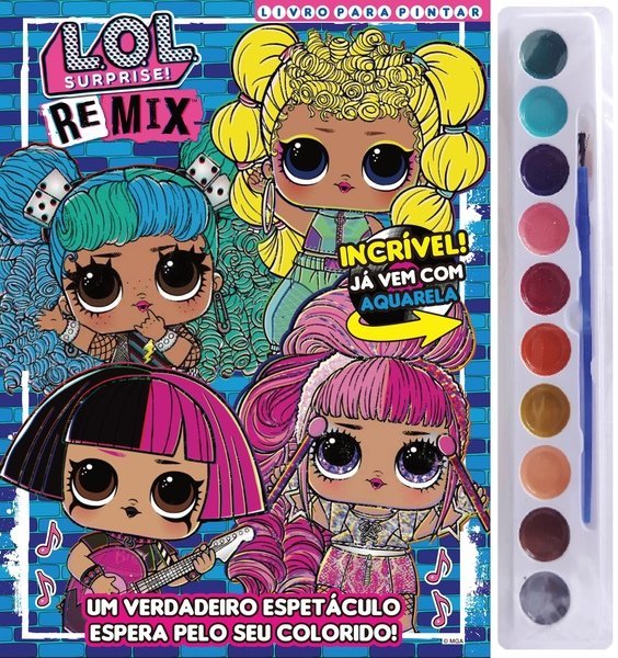 Lol Surprise Livro Para Pintar