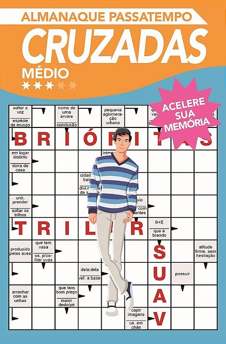 Almanaque Passatempo - Cruzadas - Nível Médio