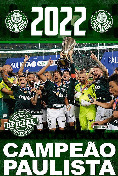 Coleção Oficial Histórica Palmeiras Edição 29 - Pôster Paulista 2022