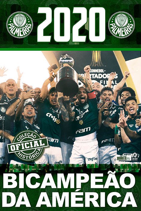 Coleção Oficial Histórica Palmeiras Edição 25 - Pôster Libertadores 2020