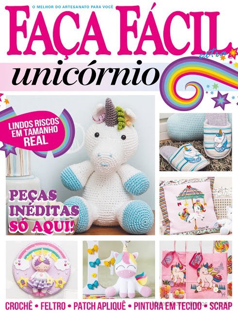 Faça Fácil Extra - Unicórnios - O Melhor Do Artesanato Para Você