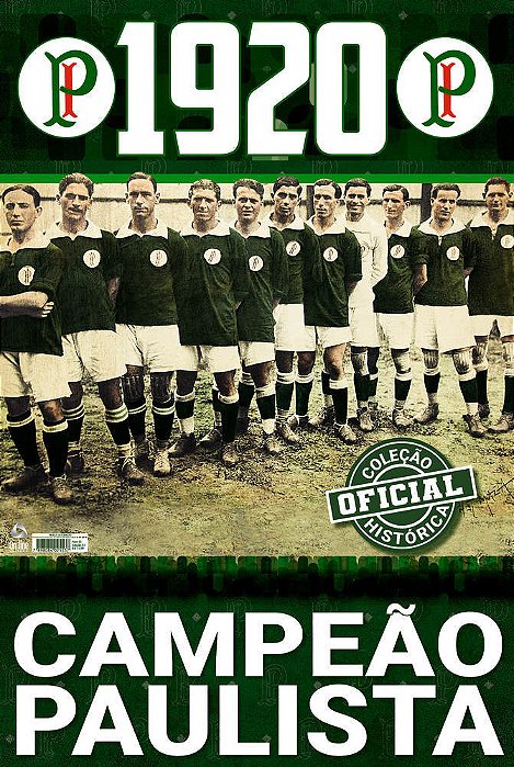 Coleção Oficial Histórica Palmeiras Edição 03 - Campeão Paulista De 1920