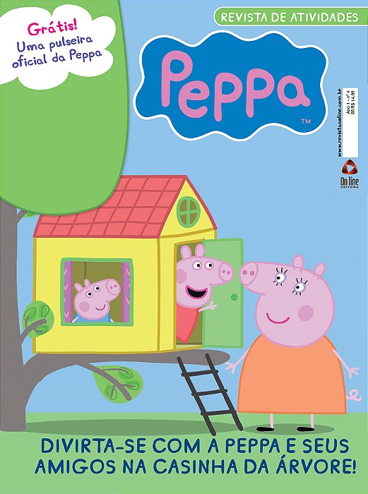 Peppa Pig - Revista De Atividades Diverta-Se Com A Peppa E Seus Amigos Na Casinha Da Árvore!