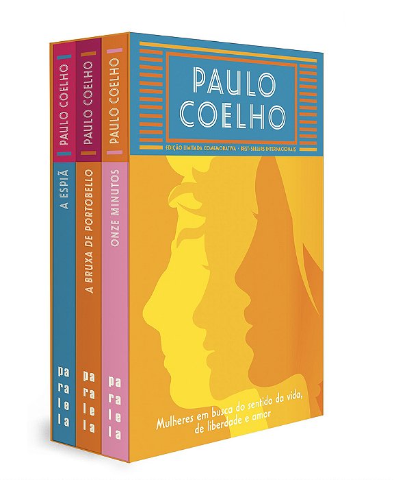 Box Paulo Coelho – Coleção Três Mulheres A Bruxa De Portobello, Onze Minutos E A Espiã