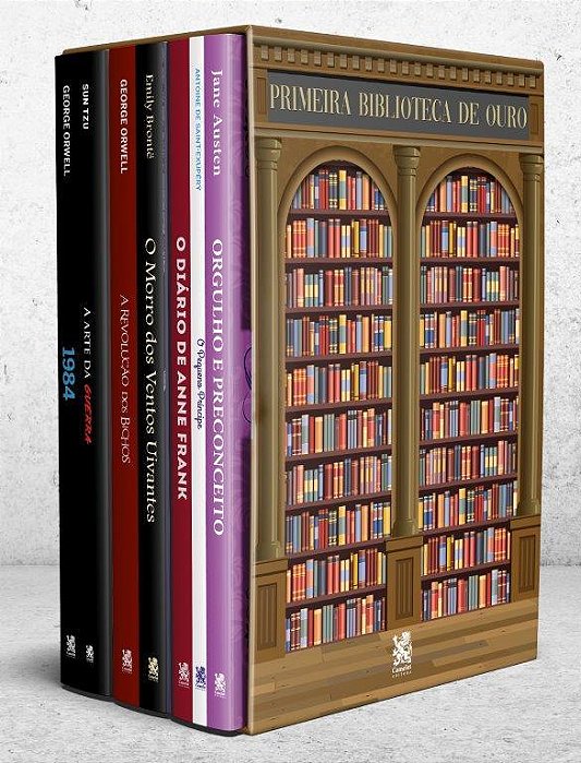 Coleção Minha Primeira Biblioteca Da Família - Box Com 7 Livros