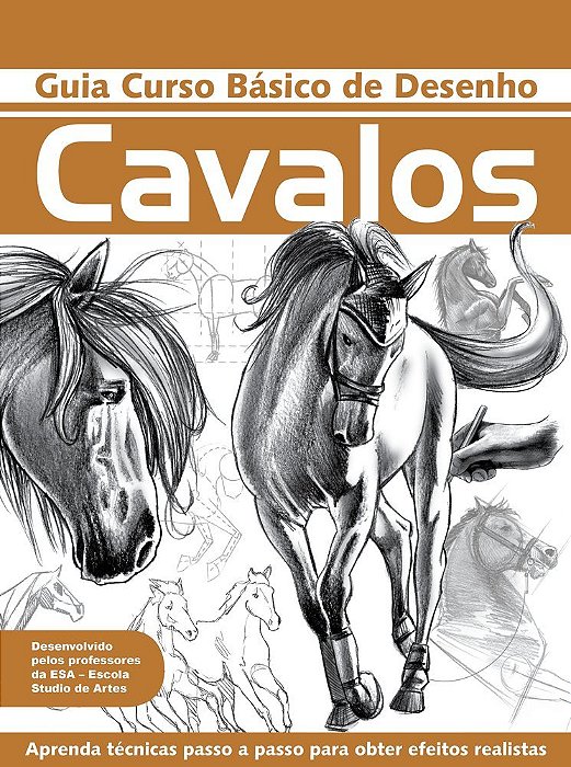 Guia Curso Básico De Desenho - Cavalos