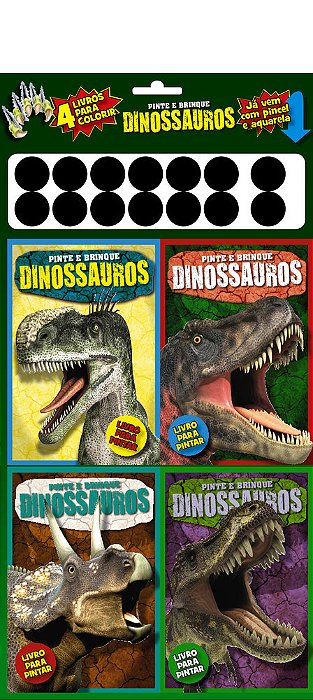 Dinossauros - Pinte E Brinque