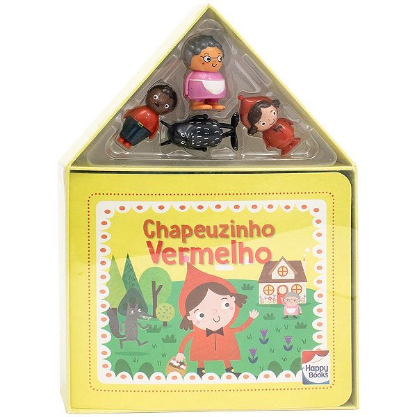 Livro-Casinha De Contos: Chapeuzinho Vermelho