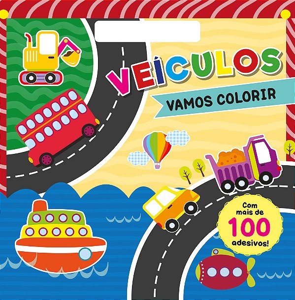 Vamos Colorir - Veículos