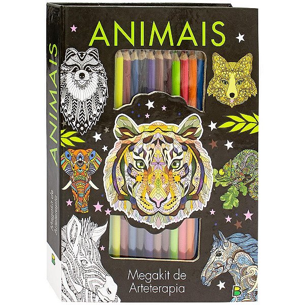 Megakit De Arteterapia: Animais