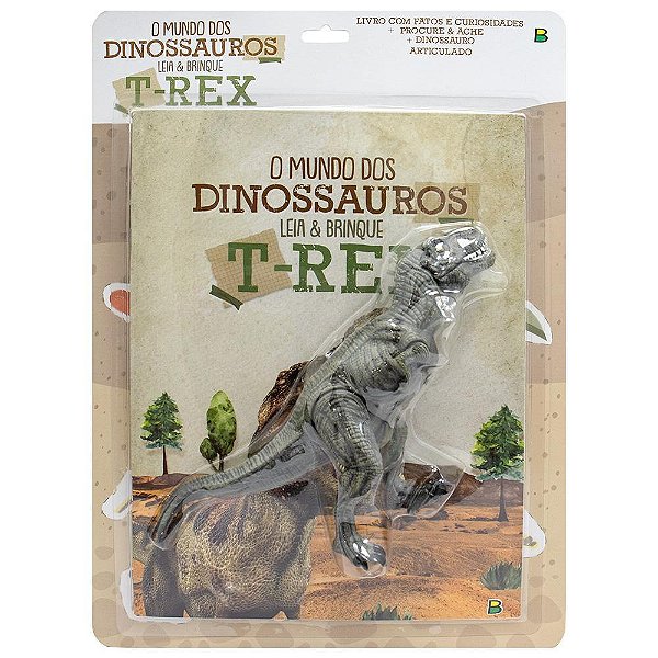 Mundo Dos Dinossauros, O - Leia & Brinque: T-Rex