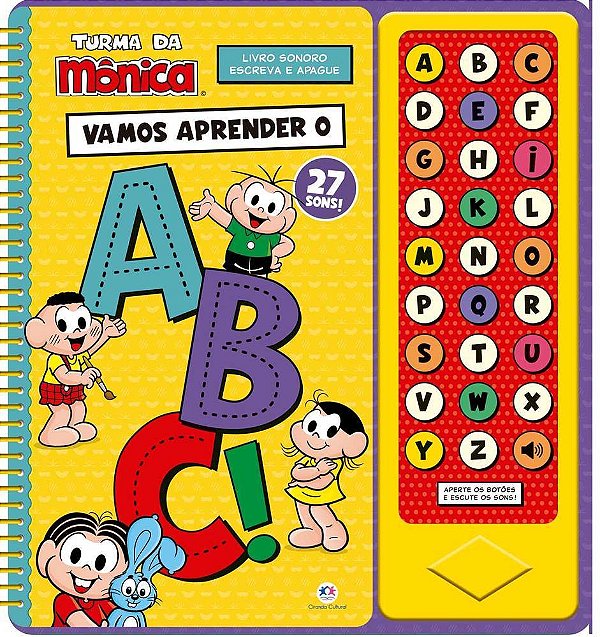 Turma Da Mônica - Vamos Aprender O Abc