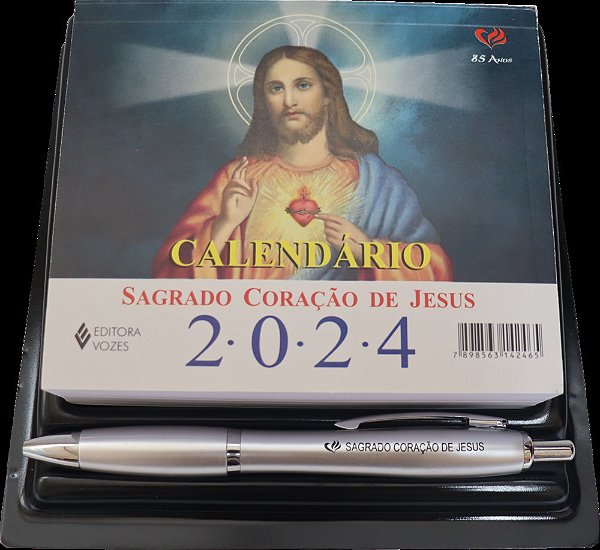 Calendário De Mesa Do Sagrado Coração De Jesus 2024