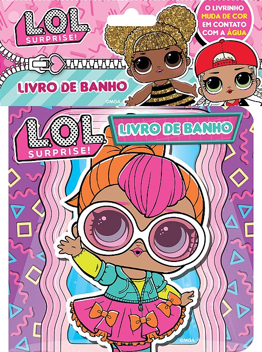 Lol Surprise Livro De Banho