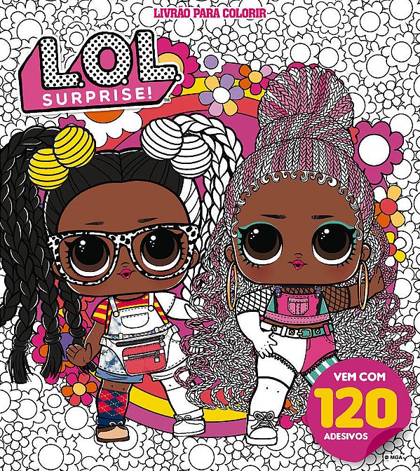 Lol Surprise Livrão Para Colorir