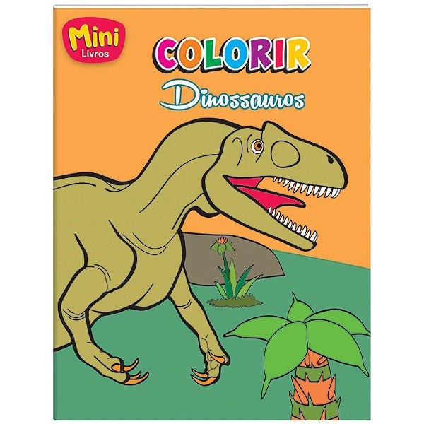 Mini - Colorir: Dinossauros