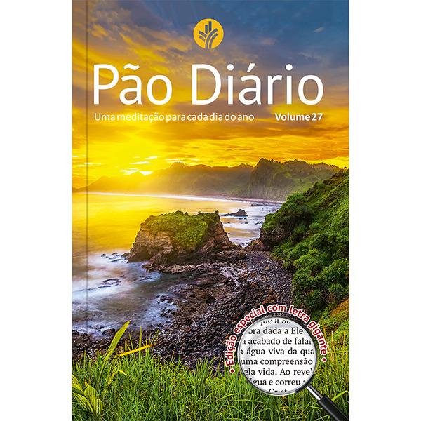 Pão Diário Volume 27 Letra Gigante Paisagem Uma Meditação Para Cada Dia Do Ano