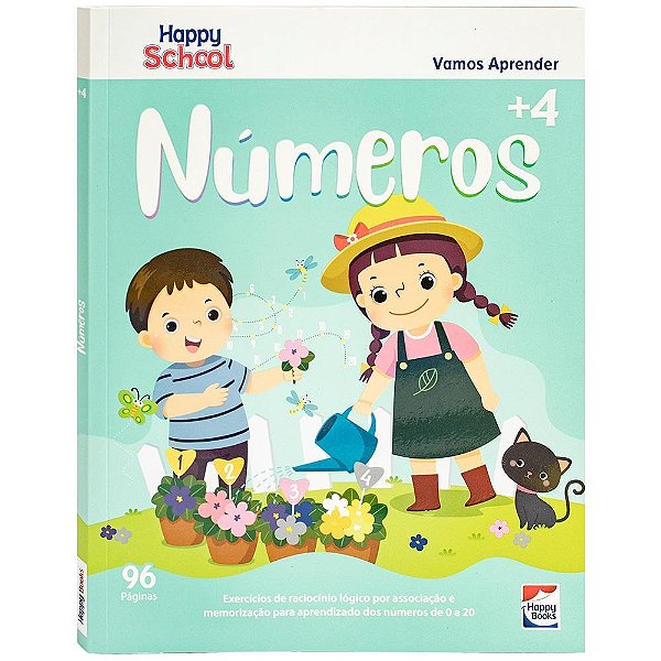 Happy School Cartilha De Alfabetização: Números