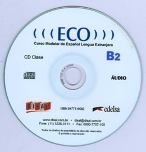 Eco B2 - 1 CD Audio Del Alumno (Nacional)