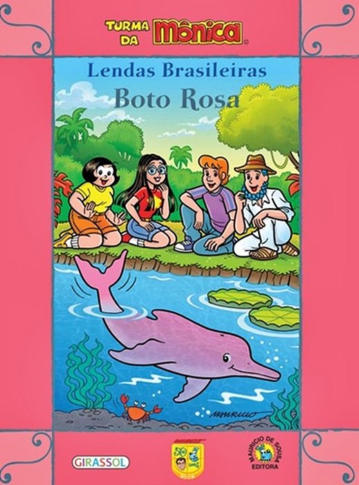 Boto Rosa - Classicos Turma Da Mônica