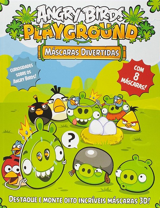 Máscaras Divertidas - Angry Birds