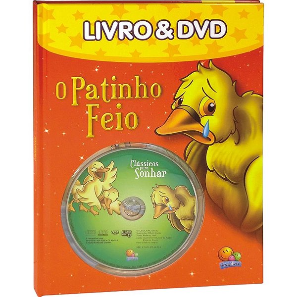 O Patinho Feio - Clássicos Para Sonhar - Livro Com Dvd