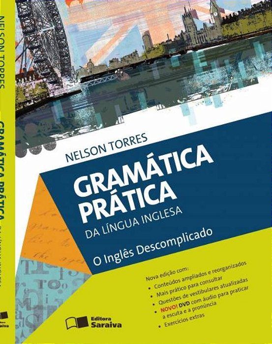 Gramática Prática Da Língua Inglesa - Livro Com Dvd