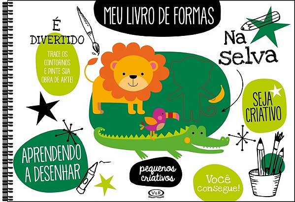Meu Livro De Formas Na Selva