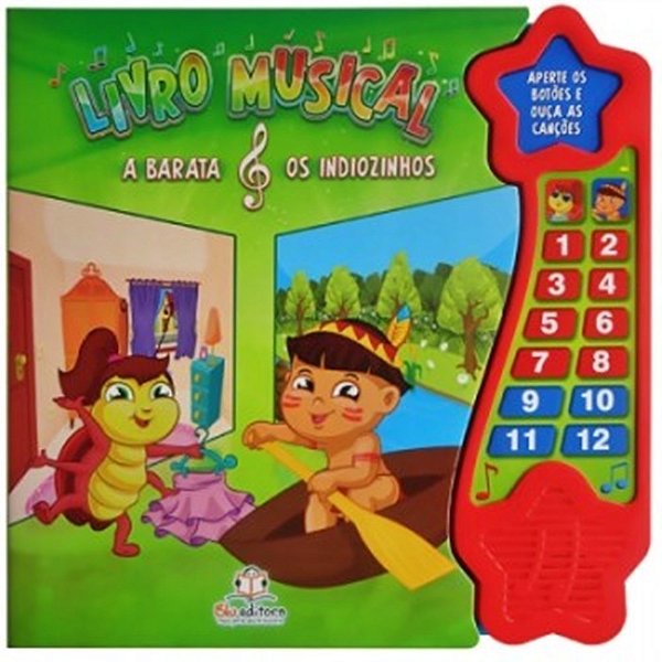 A Barata E Os Indiozinhos - Livro Musical