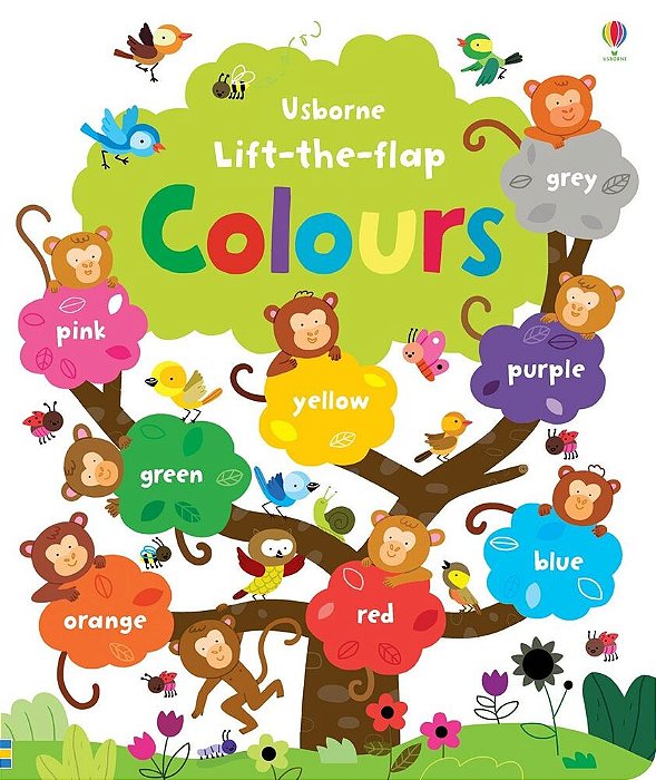 Lift-The-flap Colours - Usborne Lift-The-flap-books
