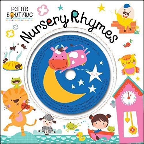 Nursery Rhymes - Petite Boutique - Board Book With Audio CD