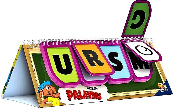 Combinações Divertidas - Forme Palavras - Flip Book