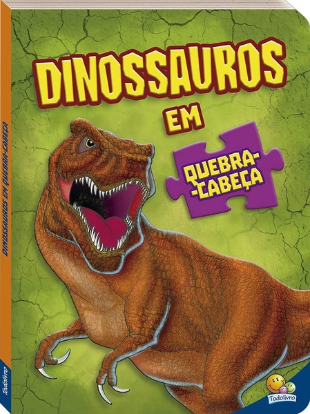 Dinossauros Em Quebra-Cabeça