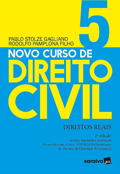 Novo Curso De Direito Civil - Vol 5 - Direitos Reais - 2ª Ed. 2020