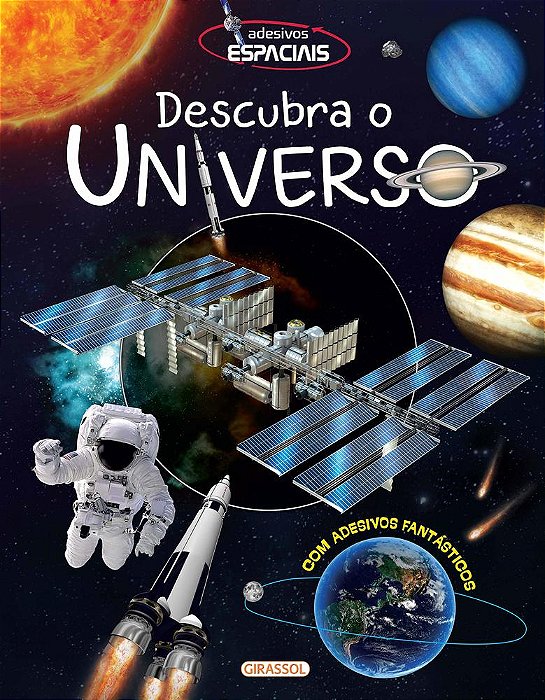 Descubra O Universo - Adesivos Espaciais