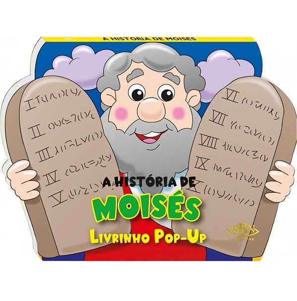Livrinho Pop-Up: A História De Moisés