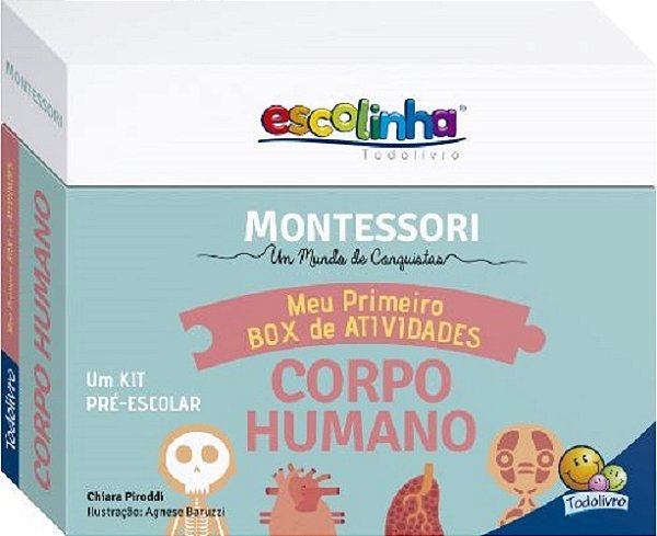 Montessori Meu P Box De Atividades... Corpo Humano (Escolinh
