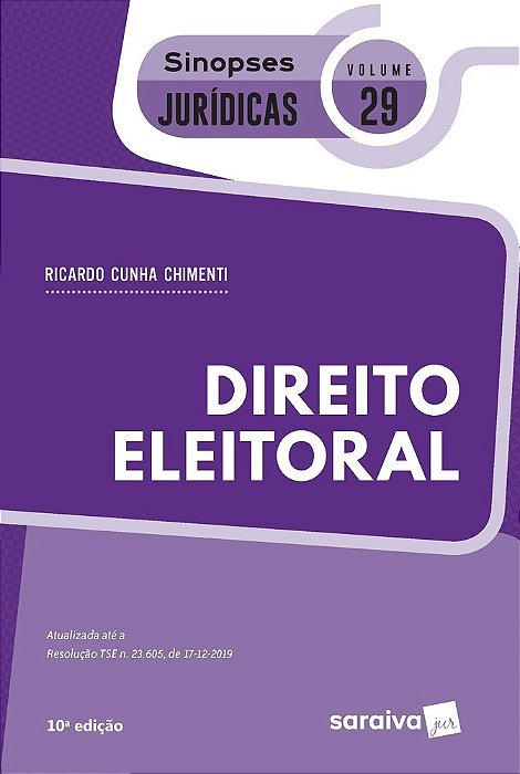 Sinopses Jurídicas - Volume 29 - Direito Eleitoral