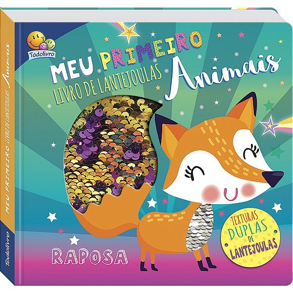 Meu Primeiro Livro De Lantejoulas: Animais