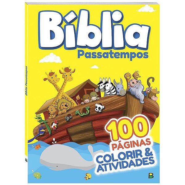 Colorir & Atividades: Bíblia - Passatempos