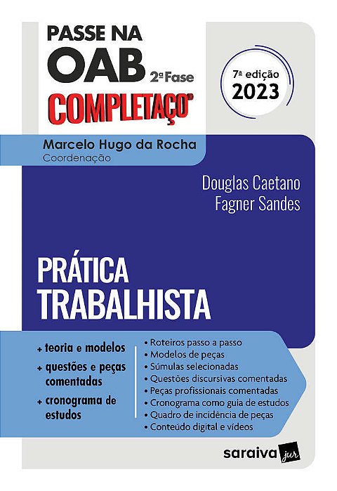 Passe Na Oab 2ª Fase - Fgv - Prática Trabalhista - 7ª Edição 2023