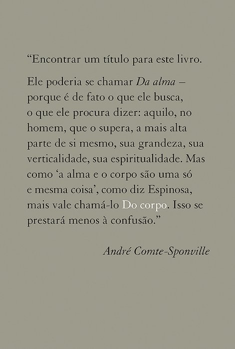 Do Corpo