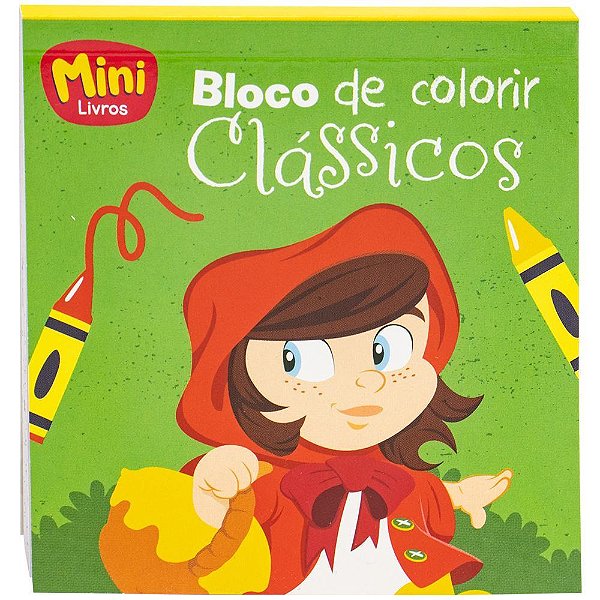 Minibloco De Colorir(r): Clássicos