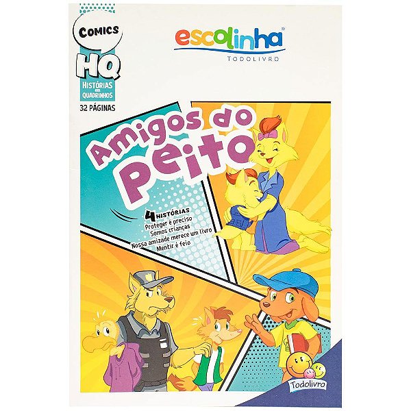 Escolinha Hq (32P): Amigos Do Peito