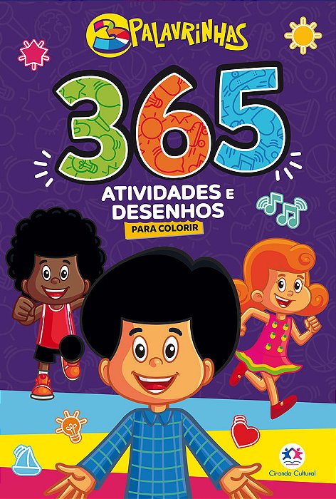 3 Palavrinhas - 365 Atividades E Desenhos Para Colorir