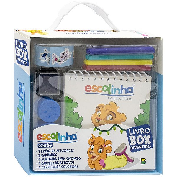 Livro-Box Divertido! Escolinha