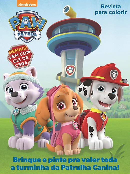 Patrulha Canina Revista Para Colorir 04