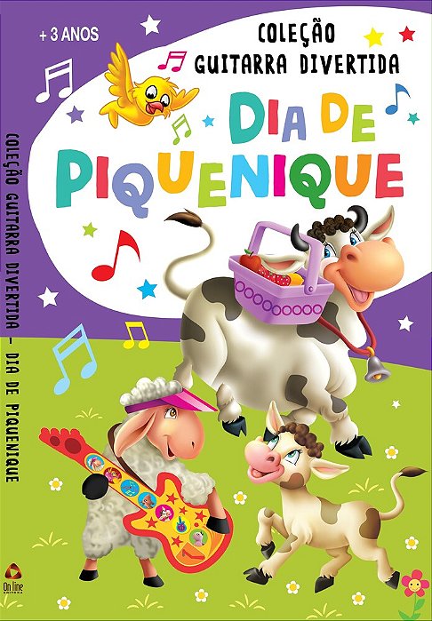 Coleção Guitarra Divertida - Dia De Piquenique "Livro Sonoro"