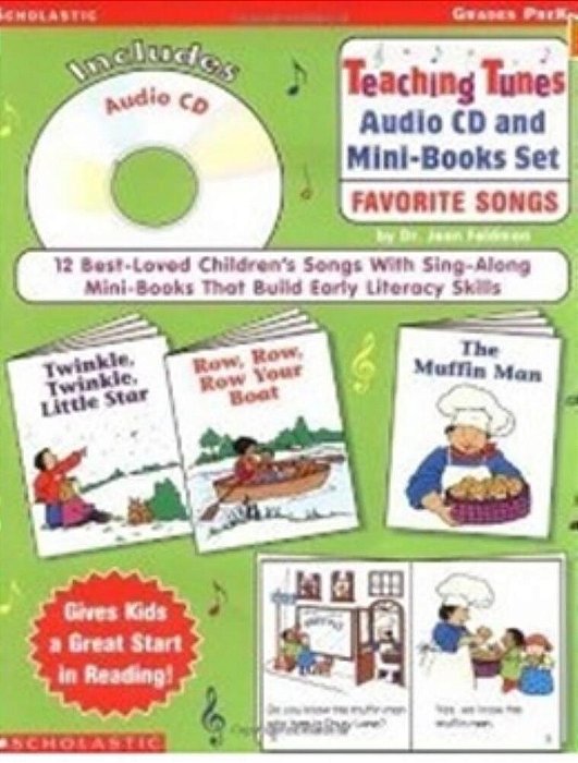 Teaching Tunes CD With Mini-Books Set Favorite Songs